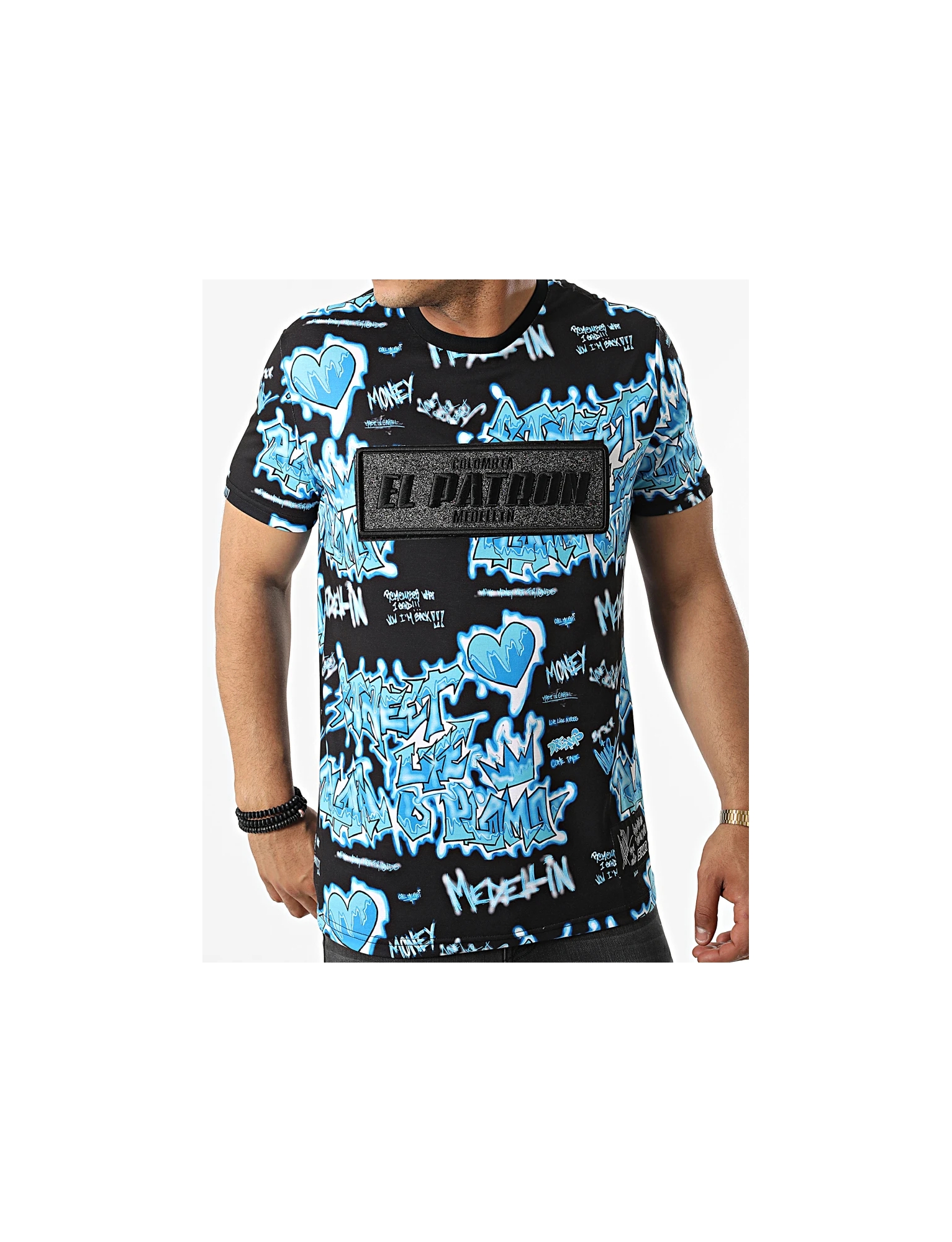 Teeshirt EL PATRON bleu