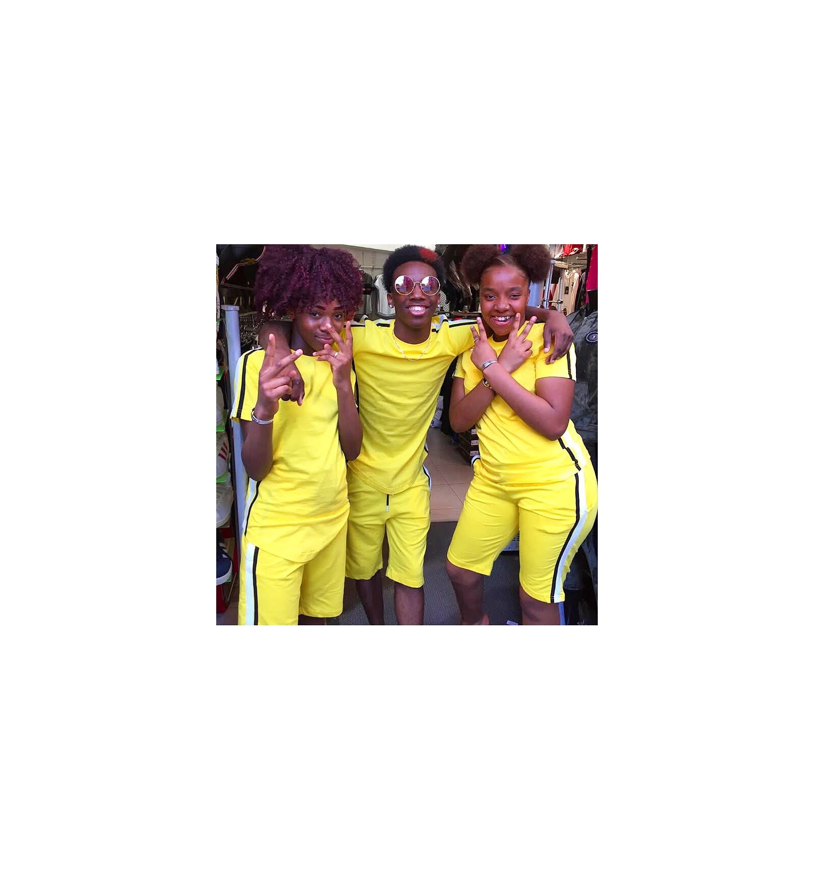 Ensemble Zoom Flight jaune