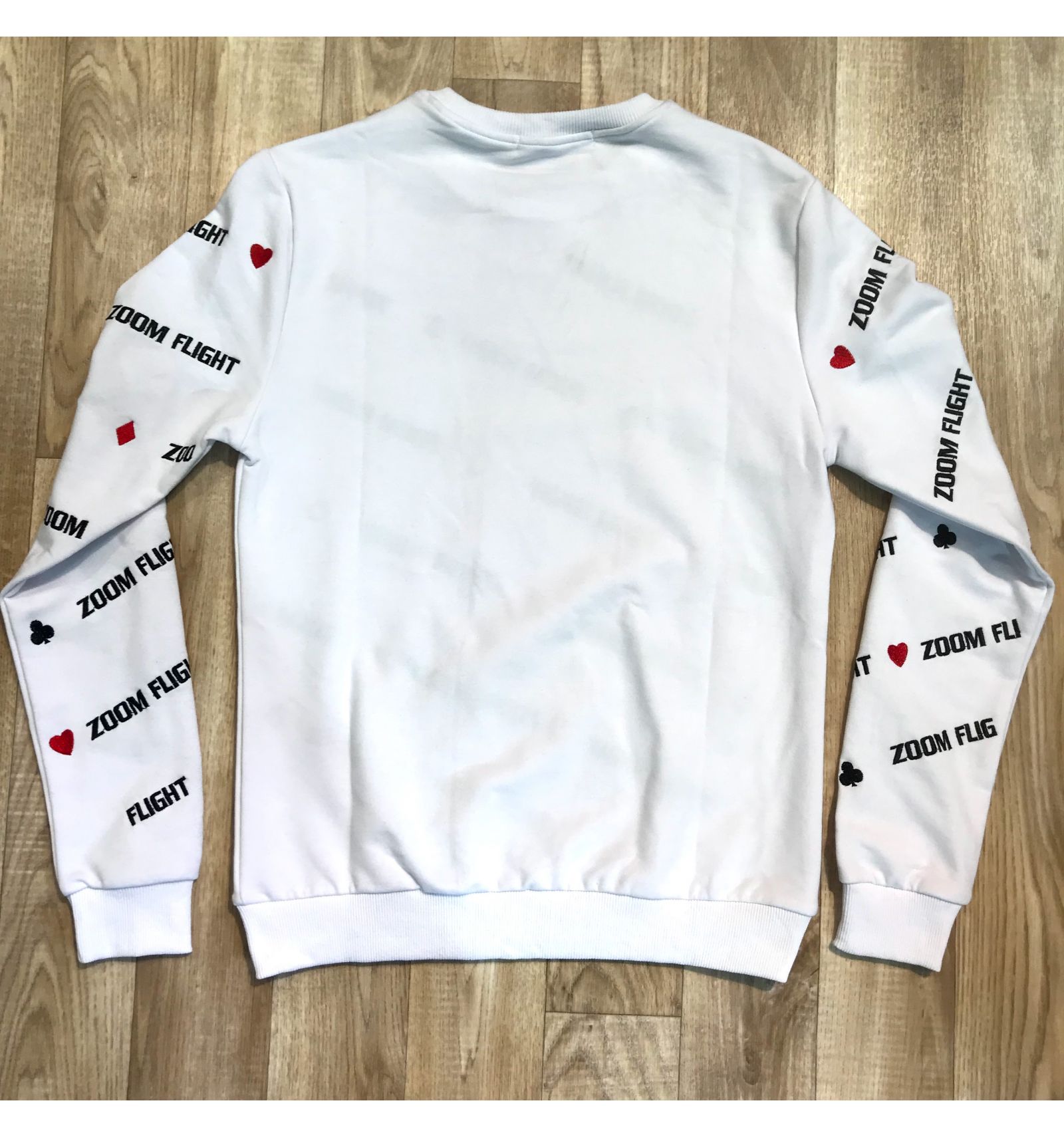 Pull Zoom Flight Blanc poker