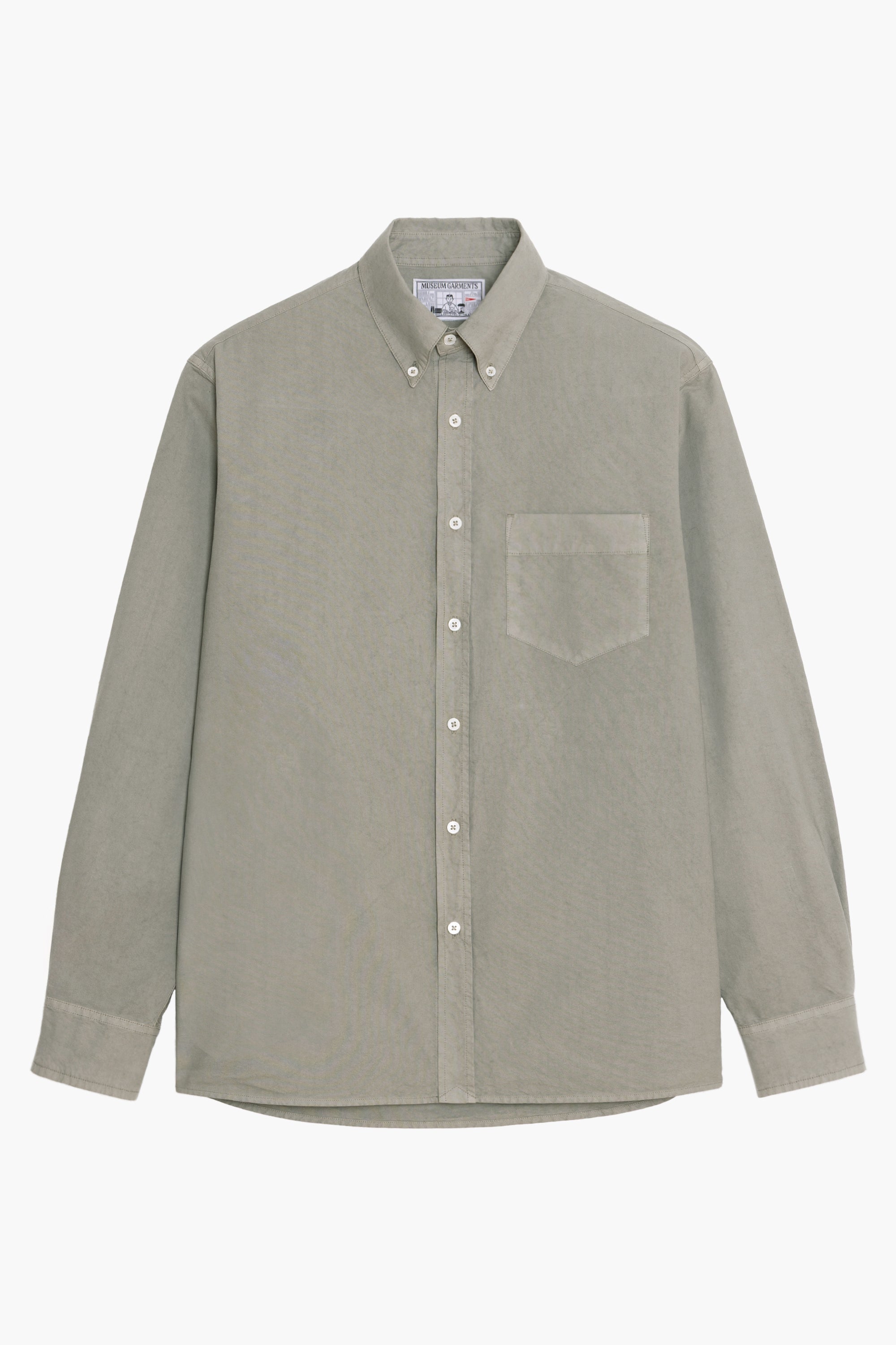 Dad's shirt - Oxford de Coton Sauge