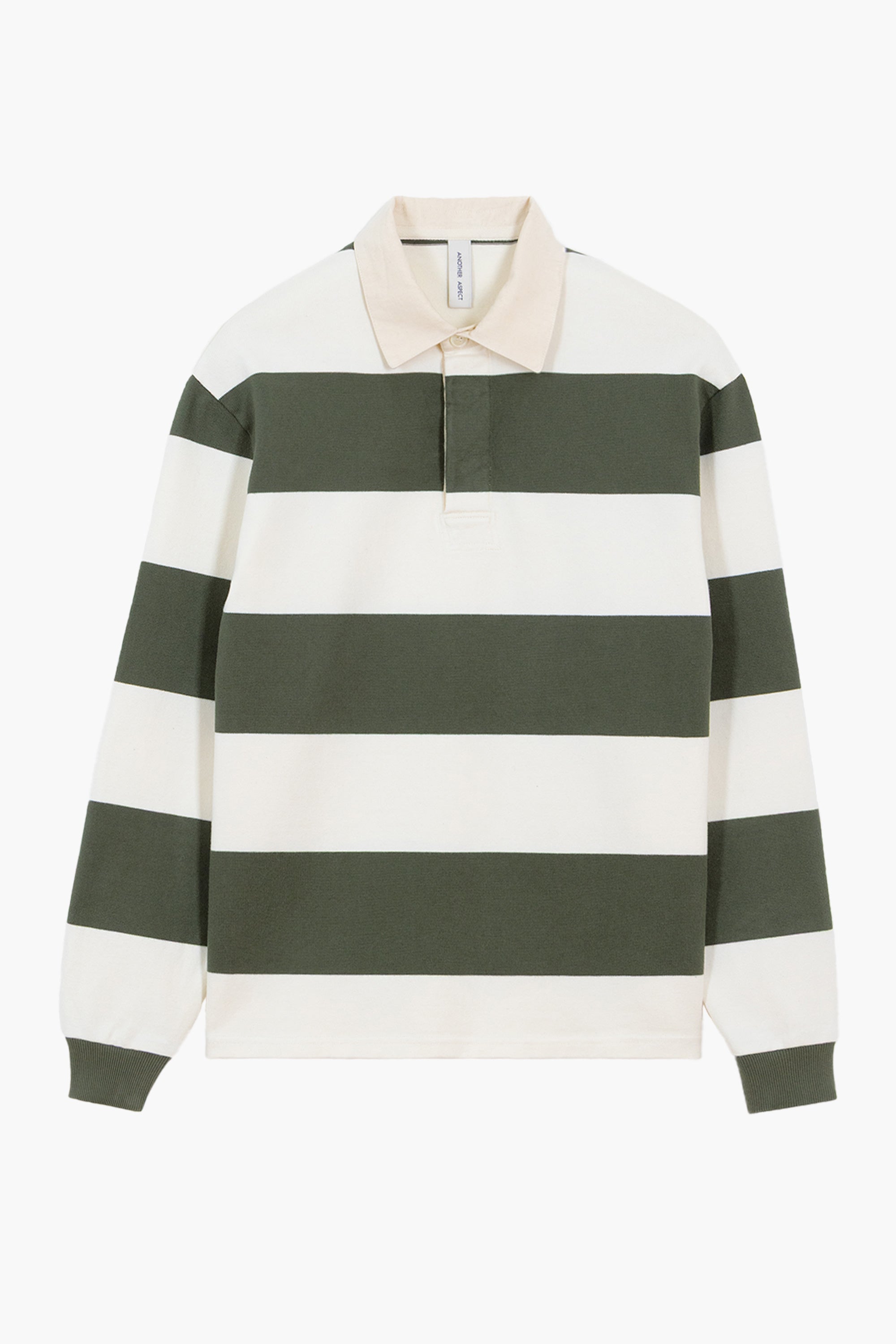 Another Rugby Polo Shirt - Vert / Ecru