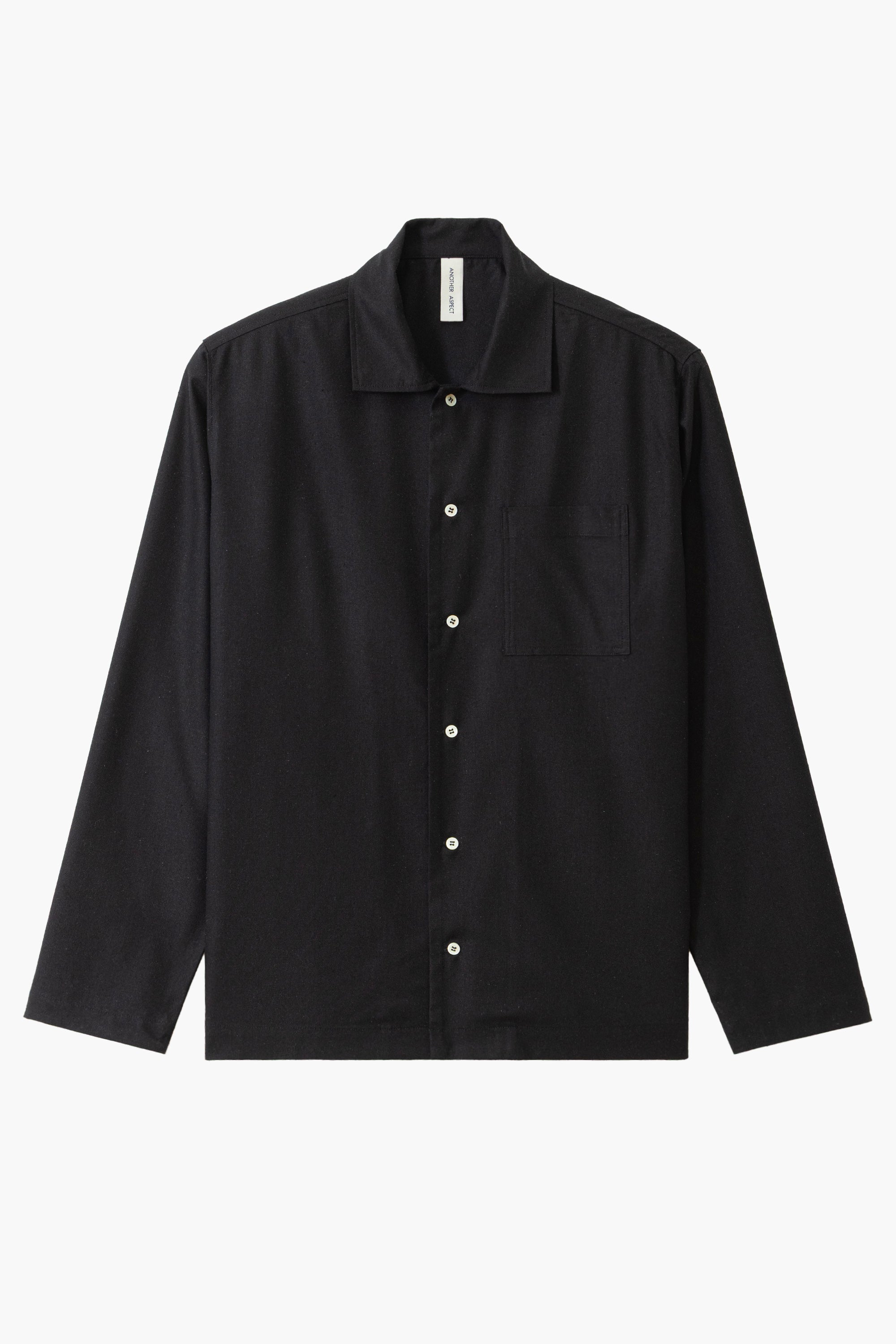 Another Shirt Soie Brute - Noir