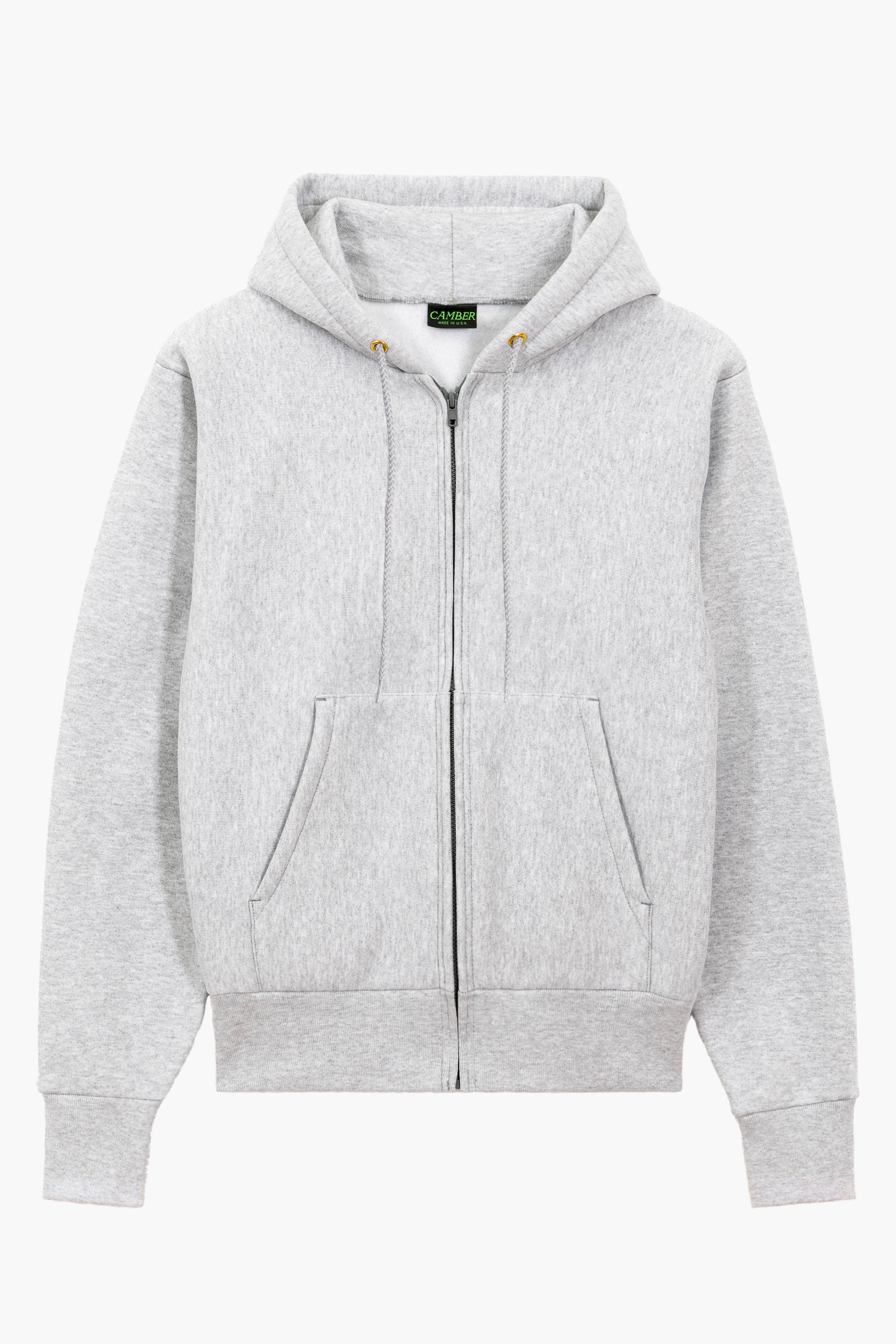 Hoodie zippé Max-weight - Gris Chiné