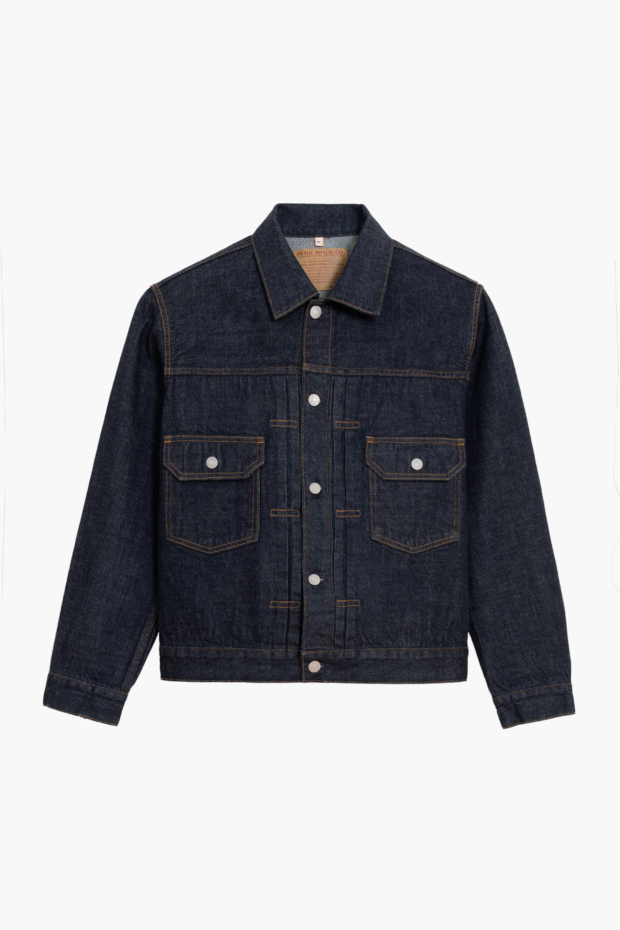 Veste Trucker Type II 'Pioneer Jacket' - Denim Selvedge Brut