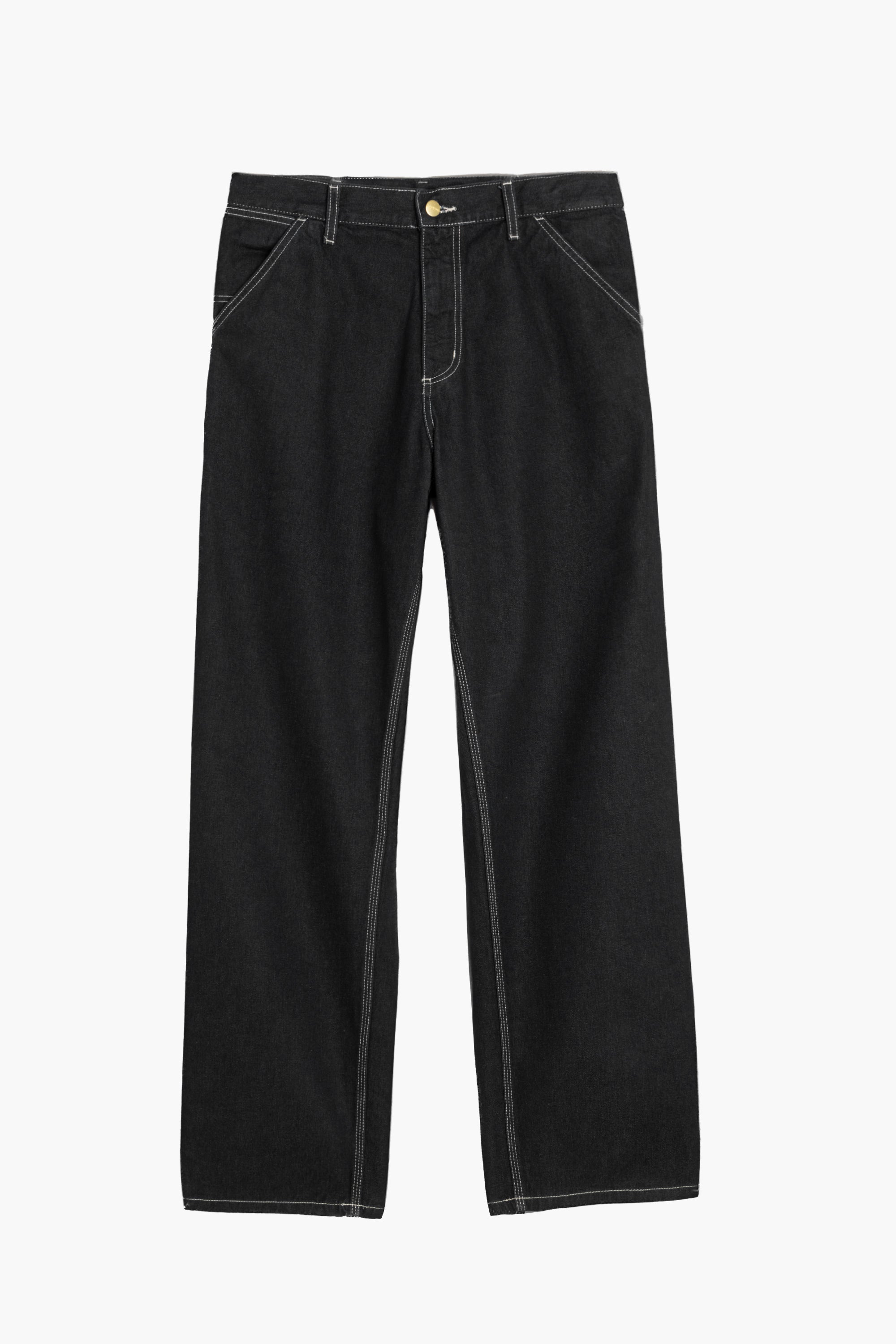 Simple pant - Denim noir one wash
