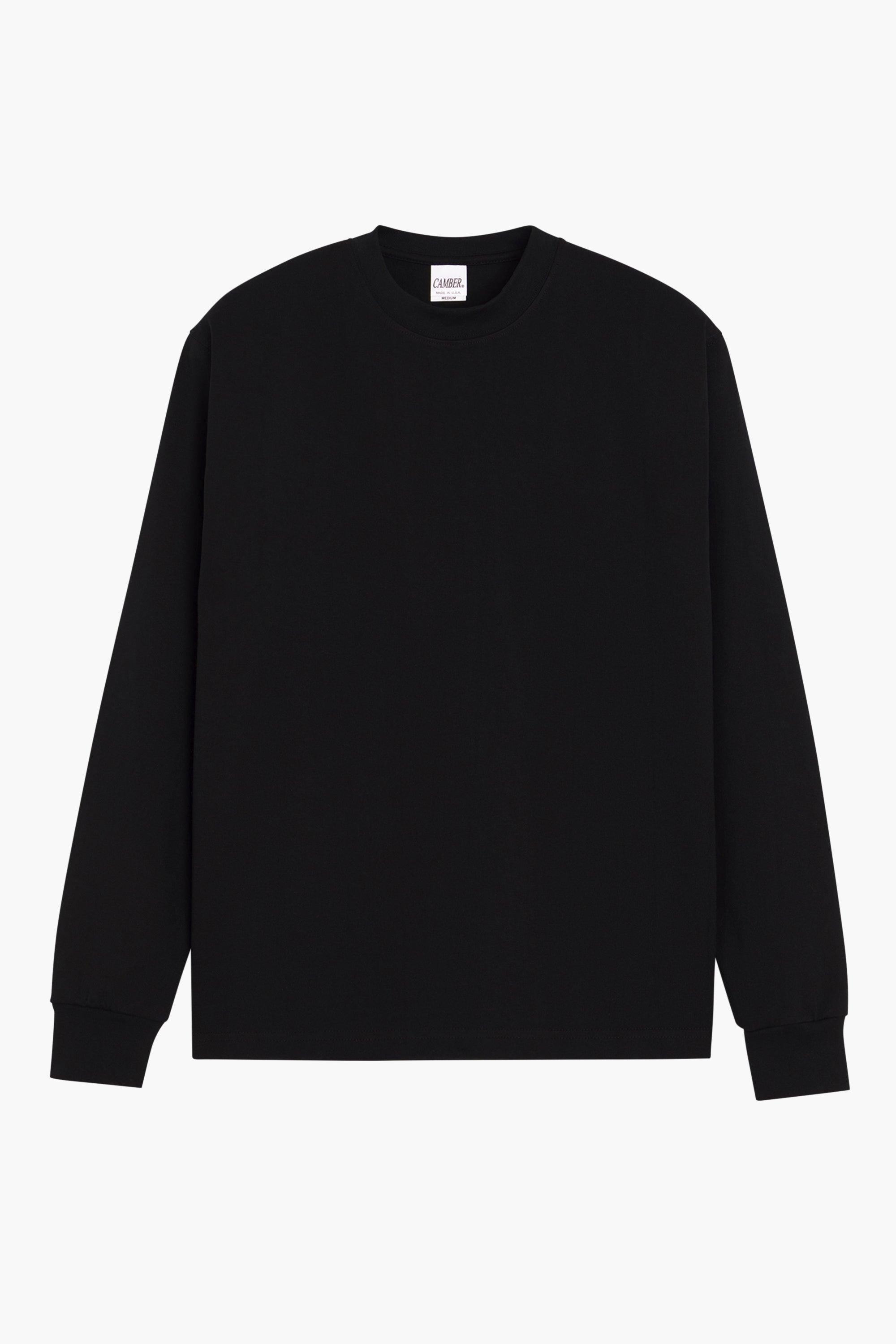 T-shirt Max-weight manches longues - Noir