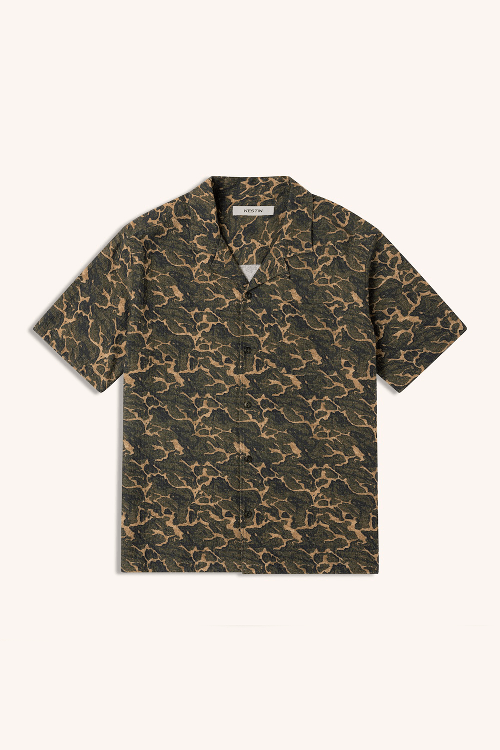 Kestin chemise Crammond Olive Landscape