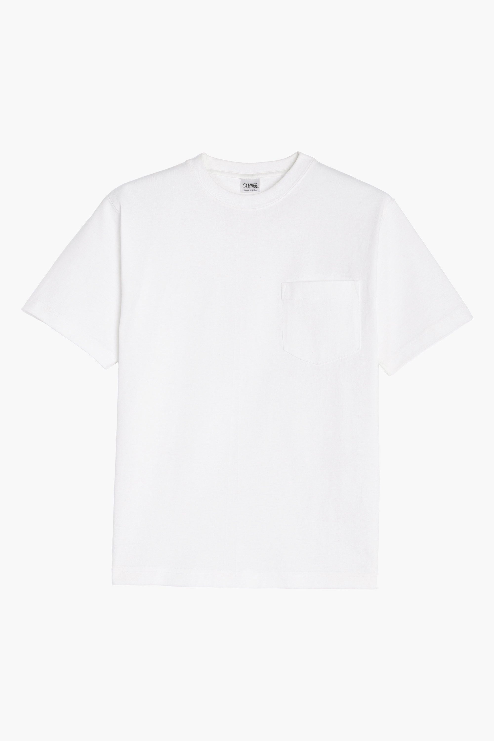 T-shirt à poche Max-weight - Blanc