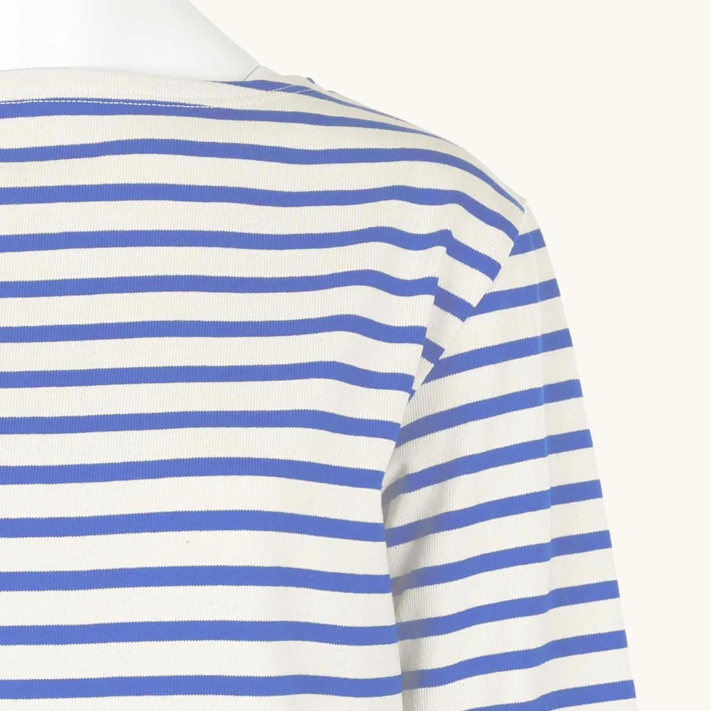 Marinière Ecru / Bleu, mixte
