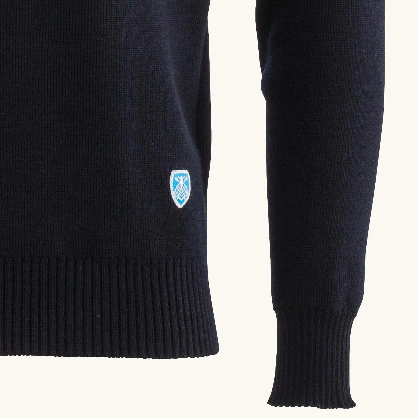 Pull 100% pure laine Marine, mixte