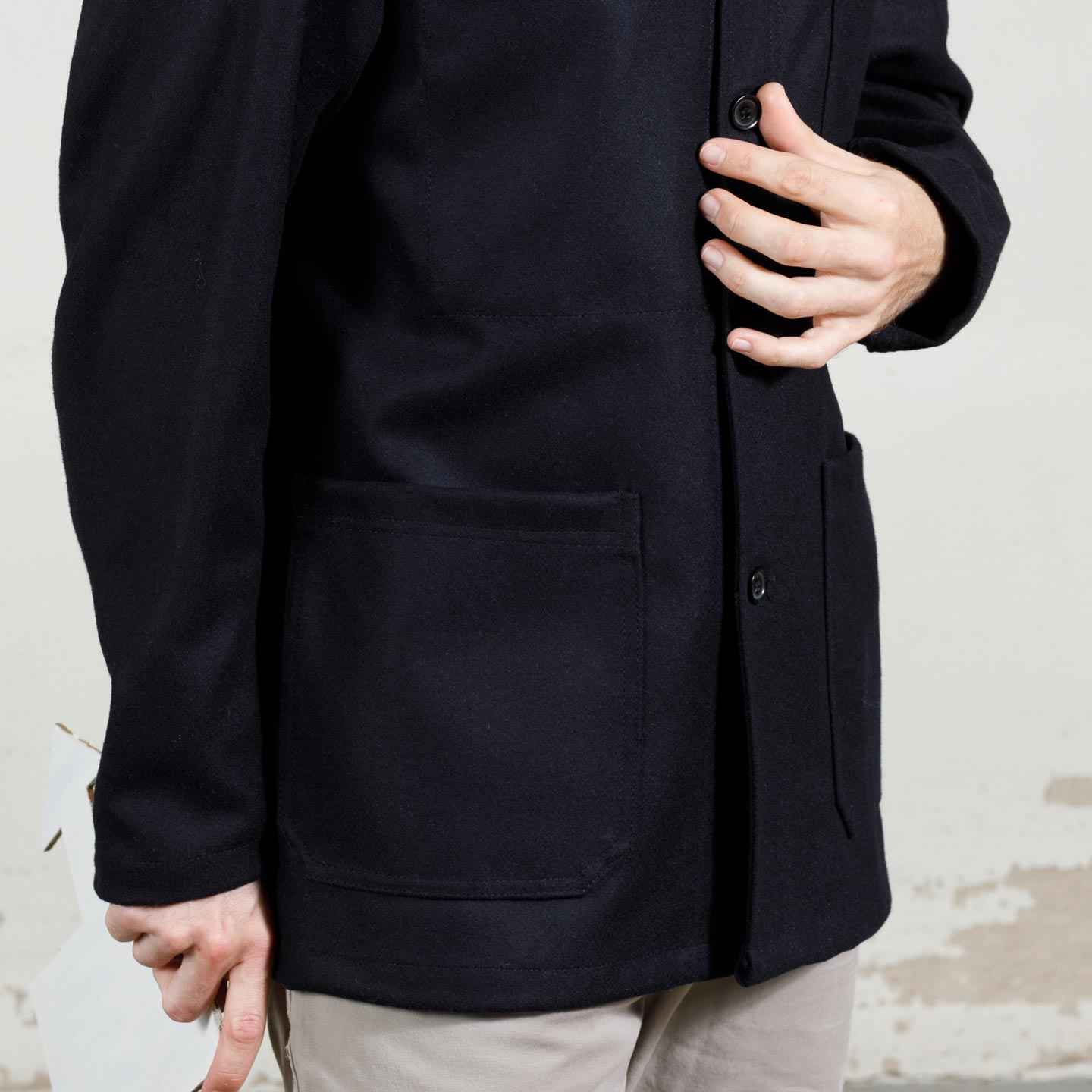 Veste workwear en drap 2F/4