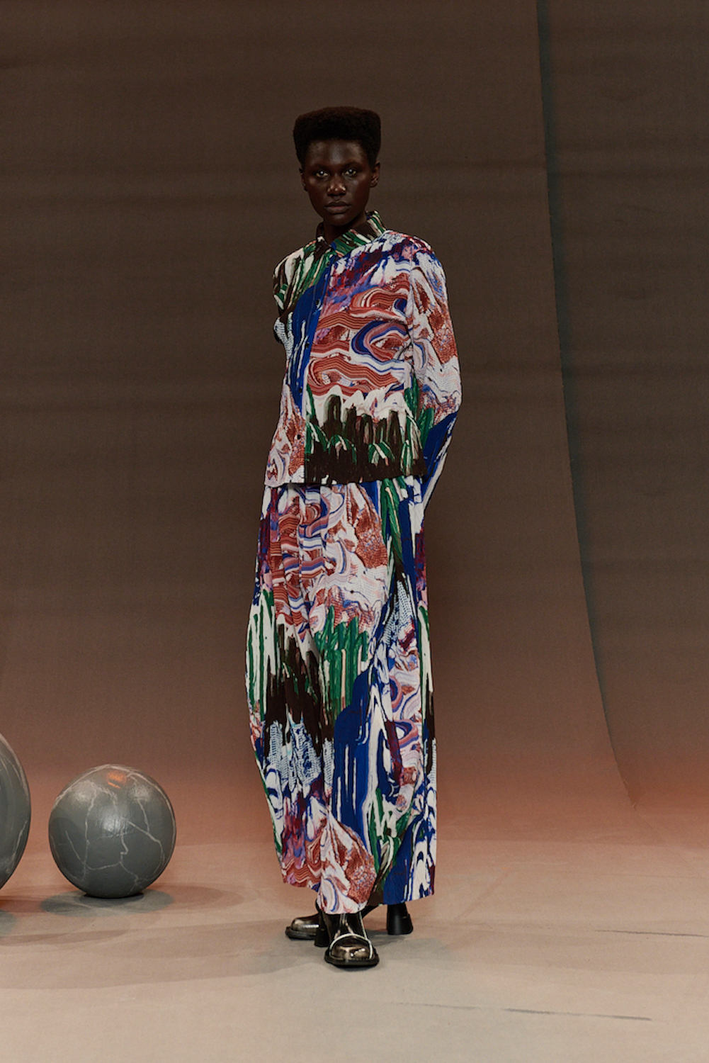 Henrik Vibskov – Slope Blouse plissée