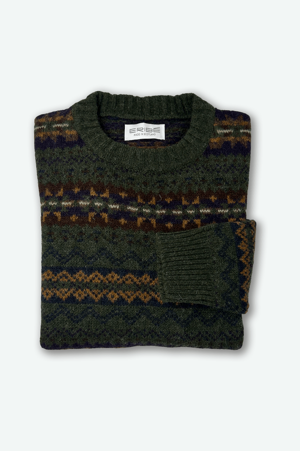 Eribé pull Fair Isle Brodie Woodland