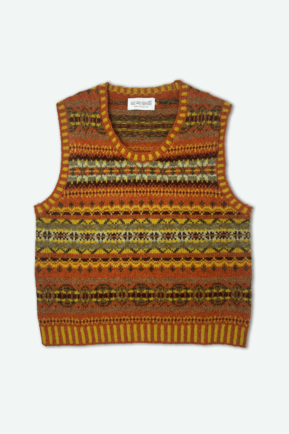 Eribé gilet Fair Isle Westray Banff