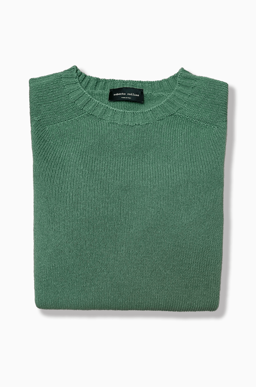 Roberto Collina pull col rond femme Salvia