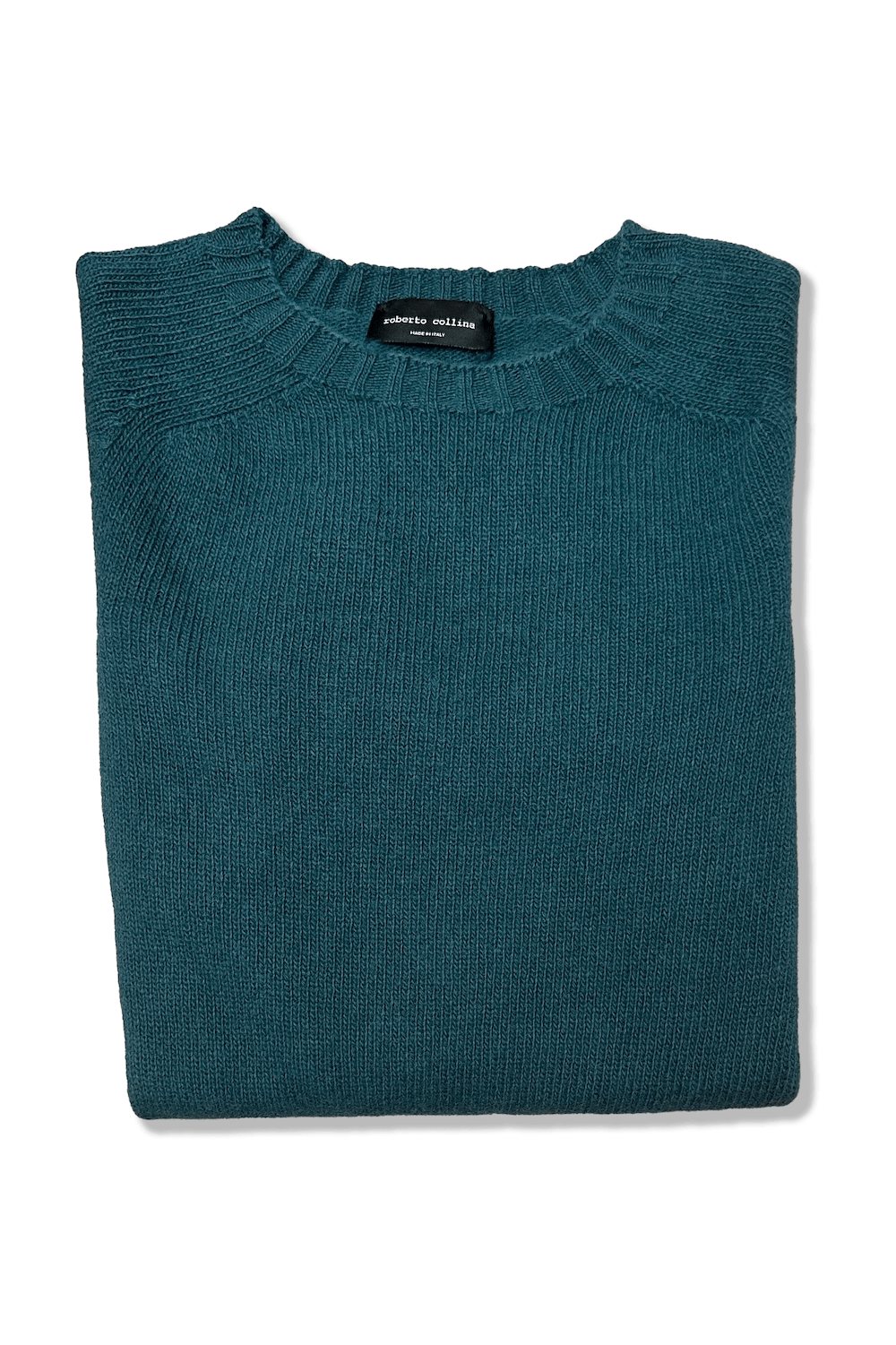 Roberto Collina pull col rond femme Piombo