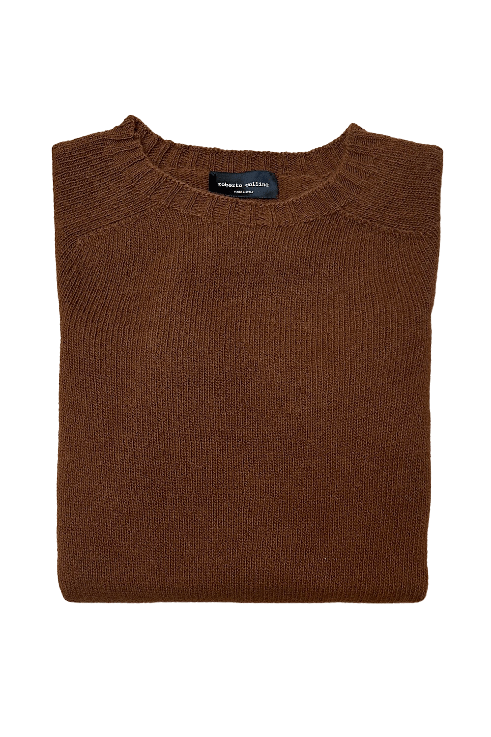 Roberto Collina pull col rond femme Orso