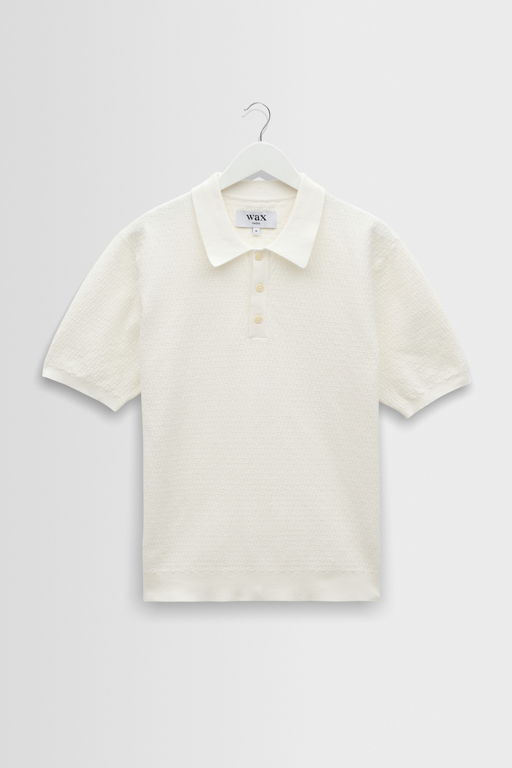 Wax London polo Naples écru