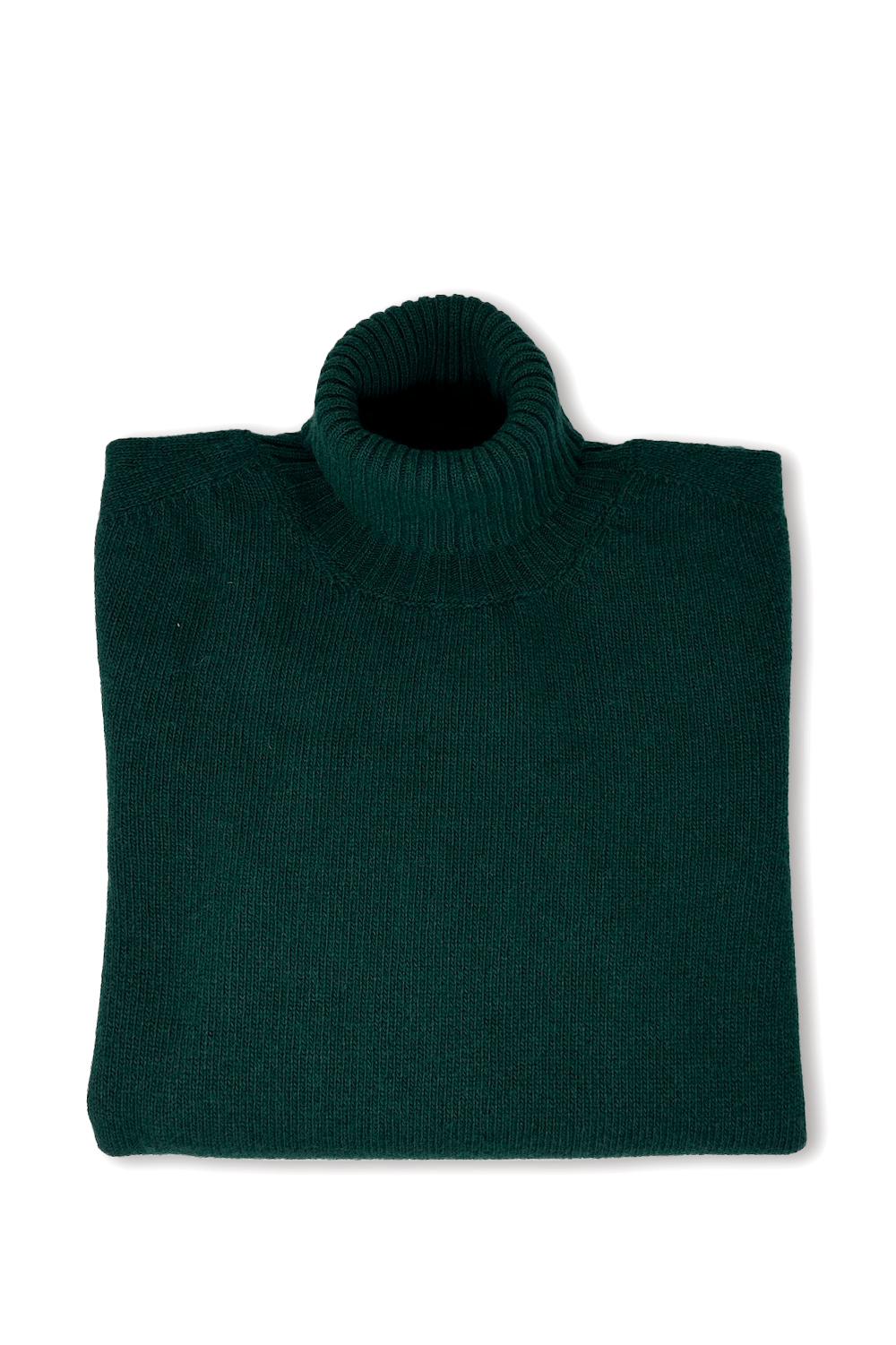 Roberto Collina pull col roulé femme Verde Scuro