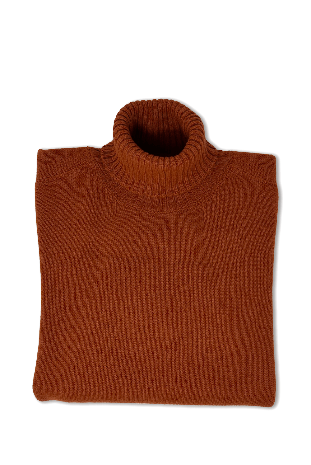 Roberto Collina pull col roulé femme Rust