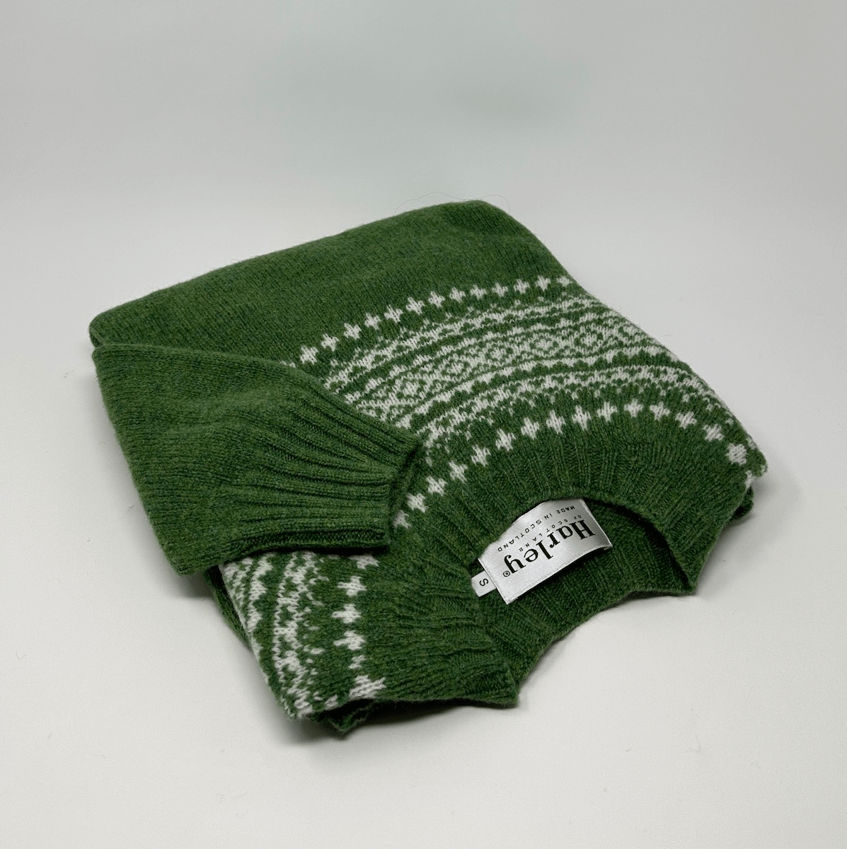 Harley of Scotland pull Fair Isle femme en Baize