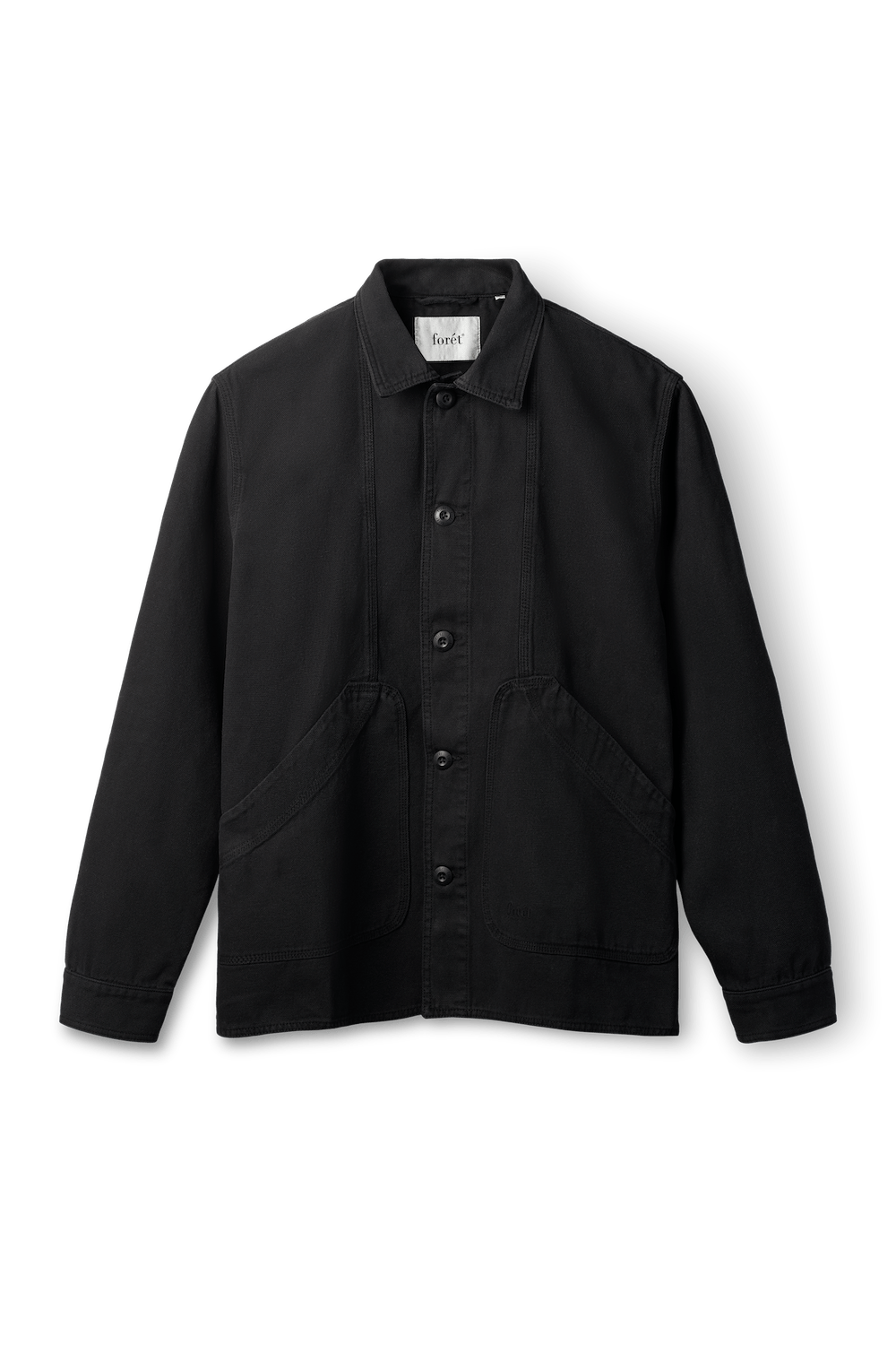Forét – veste Berry en canvas noir