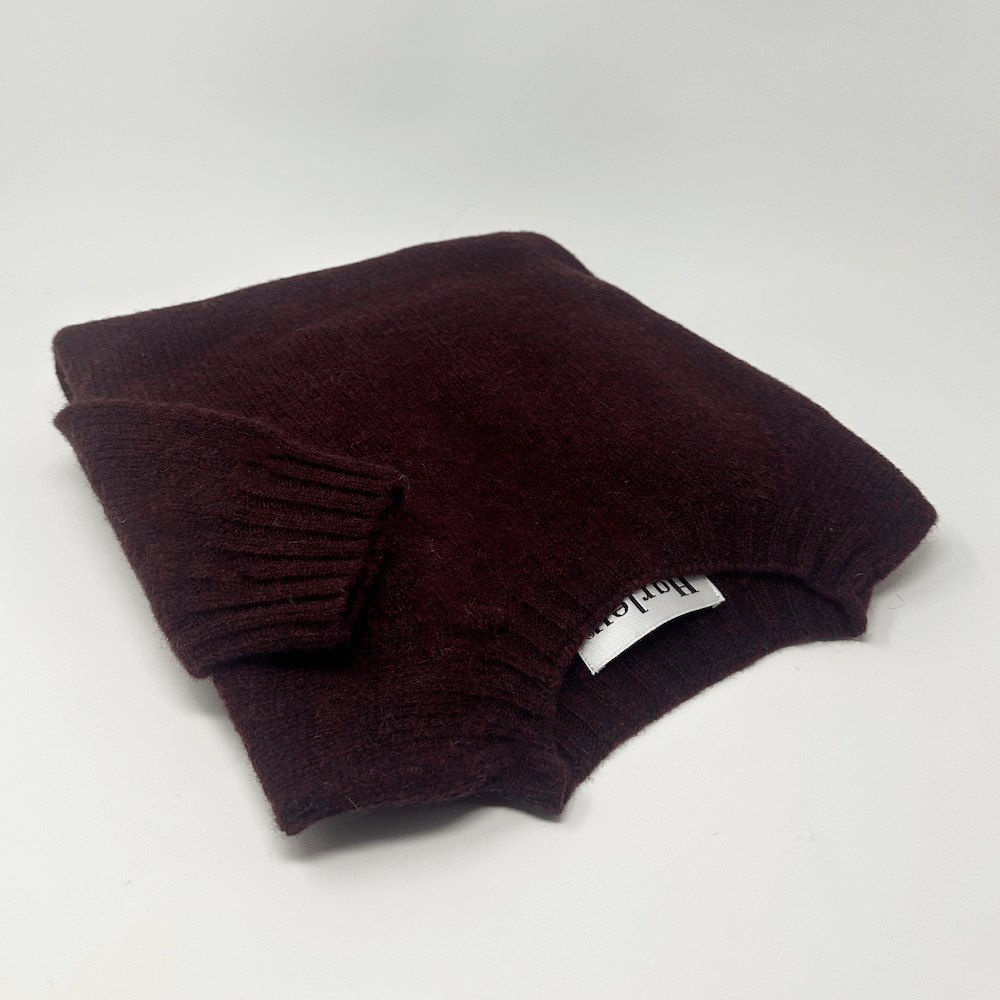 Harley of Scotland col rond femme en Beetroot