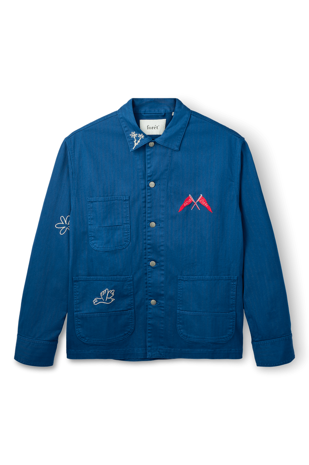 Forét – Veste brodée Forager