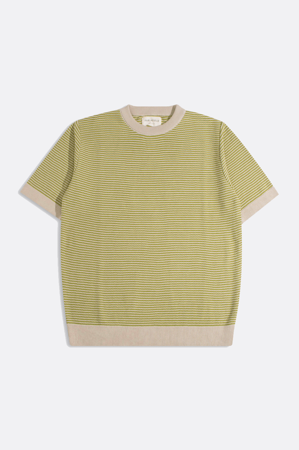 Far Afield  t-shirt Newport à rayures vertes