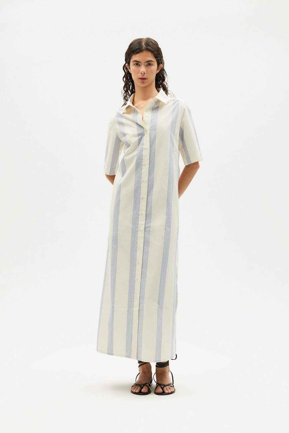 Thinking Mu robe Persian Stripes