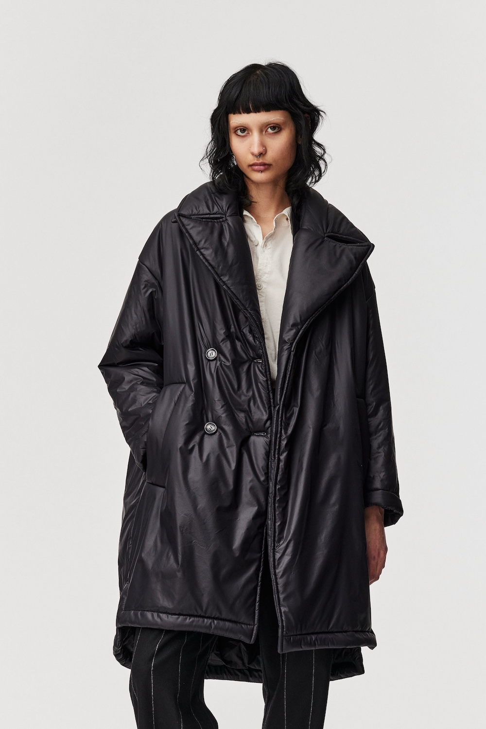 ADNYM manteau Ram noir
