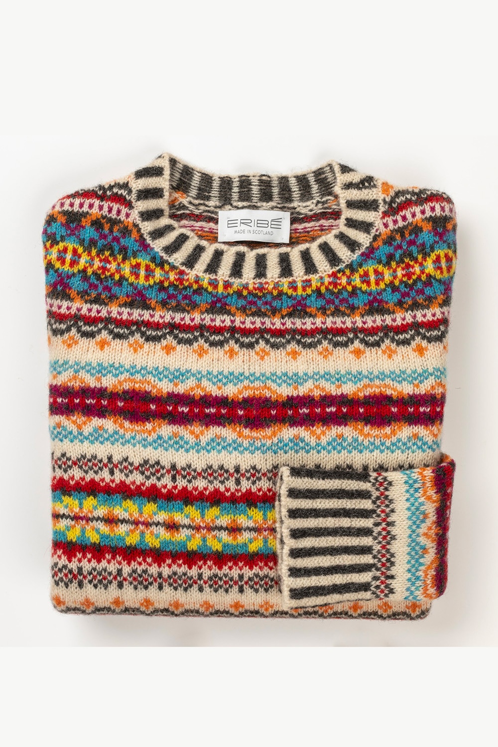 Eribé pull Fair Isle Westray Firefly