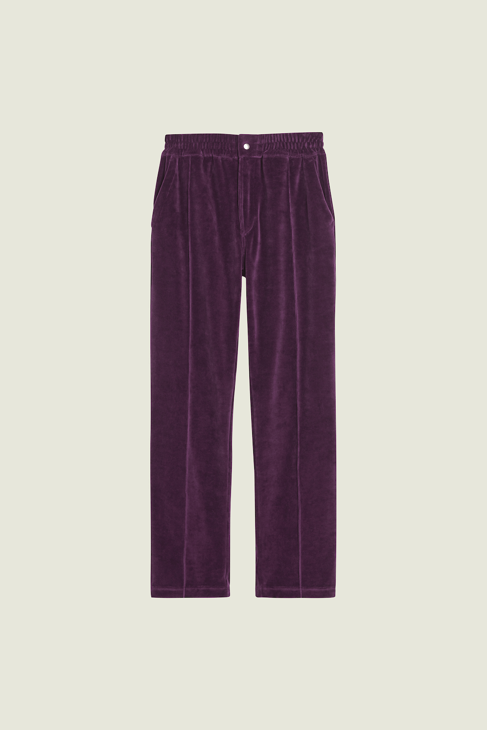 OAS pantalon en velours violet