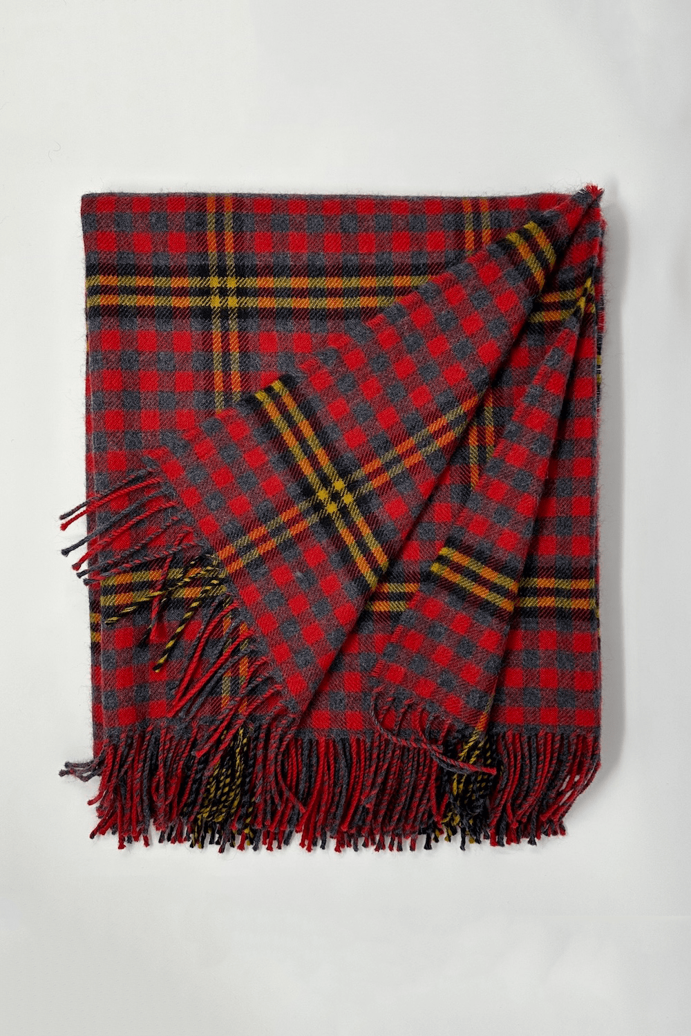 Lochcarron of Scotland plaid Red Red Rose