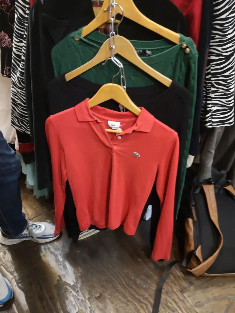 Polo Lacoste rouge