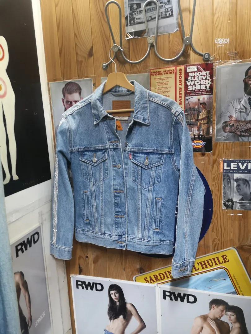 Veste en jean Levi's avec strass