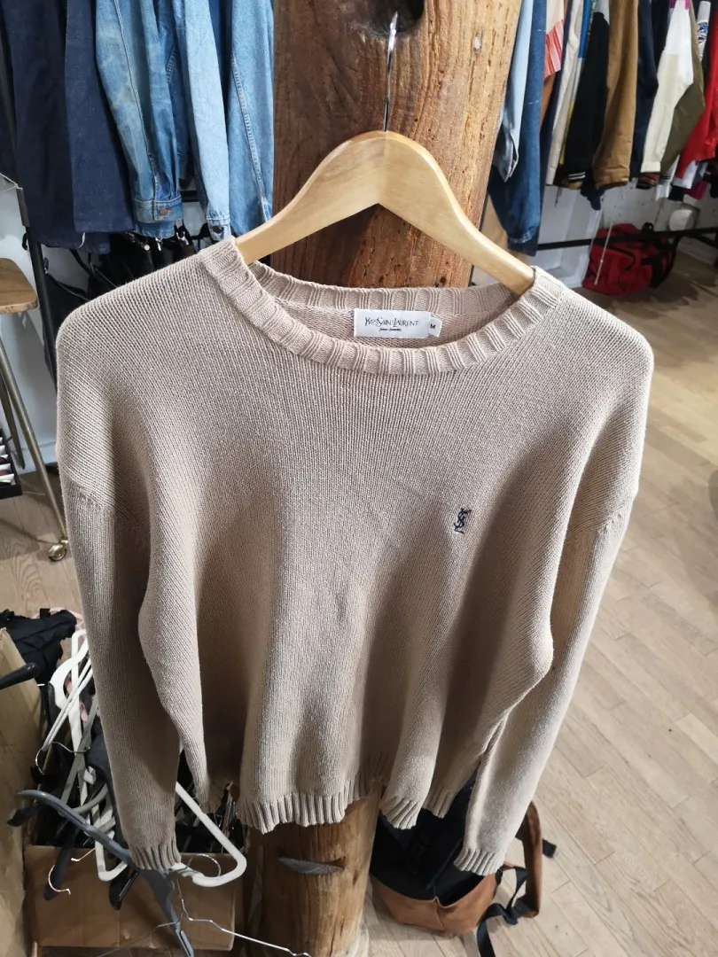 Pull col rond Yves Saint Laurent