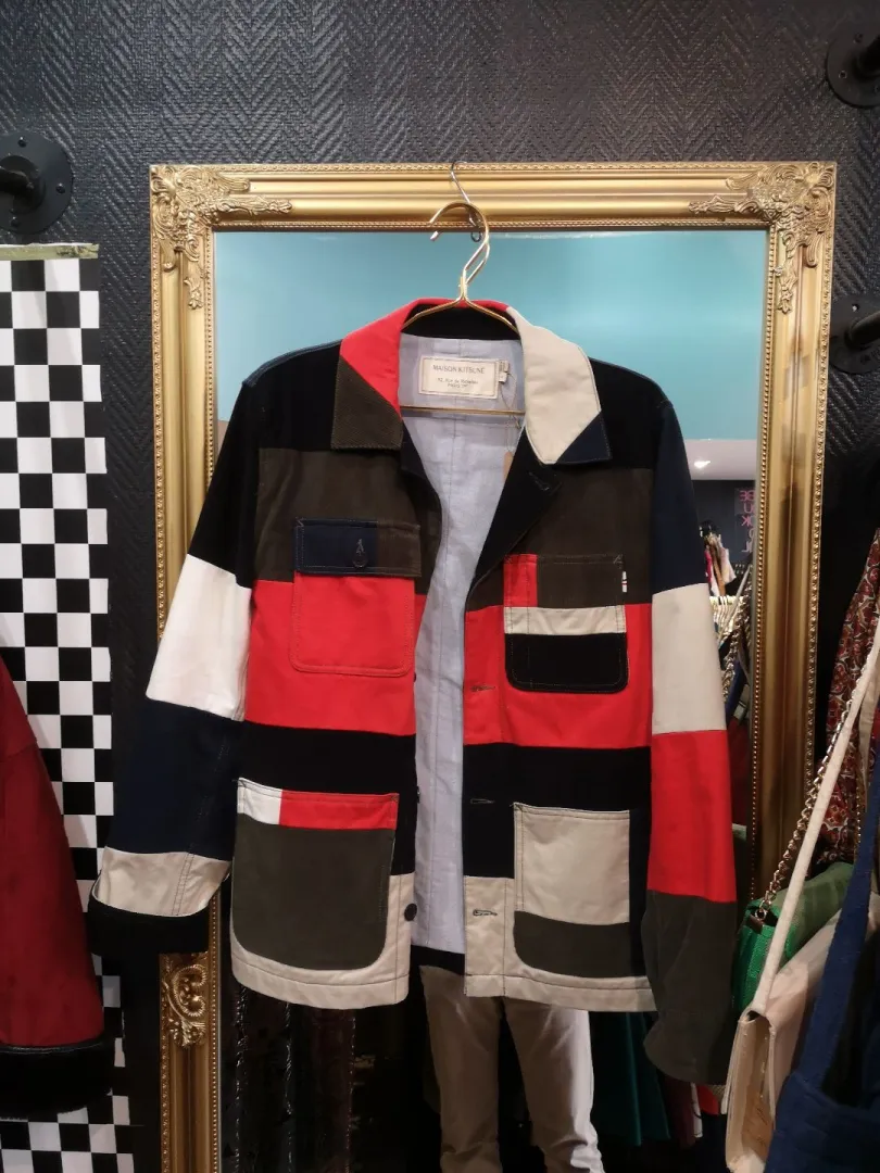 Veste Maison Kitsuné multicolore